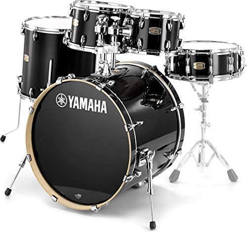 Yamaha Stage Custom Birch Drumset 22-10-12-16+14in - Raven Black
