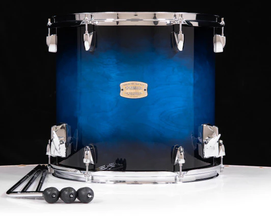 Yamaha Stage Custom Drumset22-10-12-16 14SD - Deep Blue Sunburst - Image 2