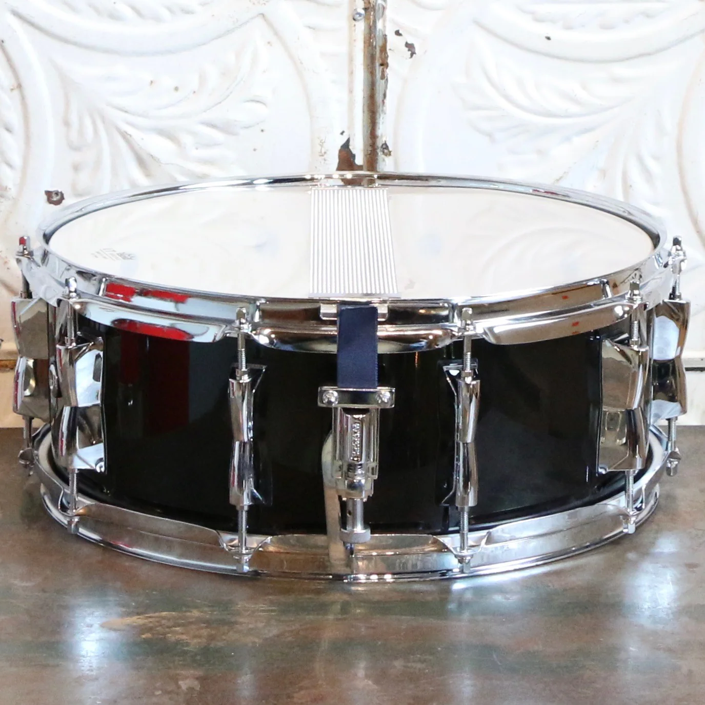 Yamaha Stage Custom Snare Drum 14X5.5in Real Black - Image 2