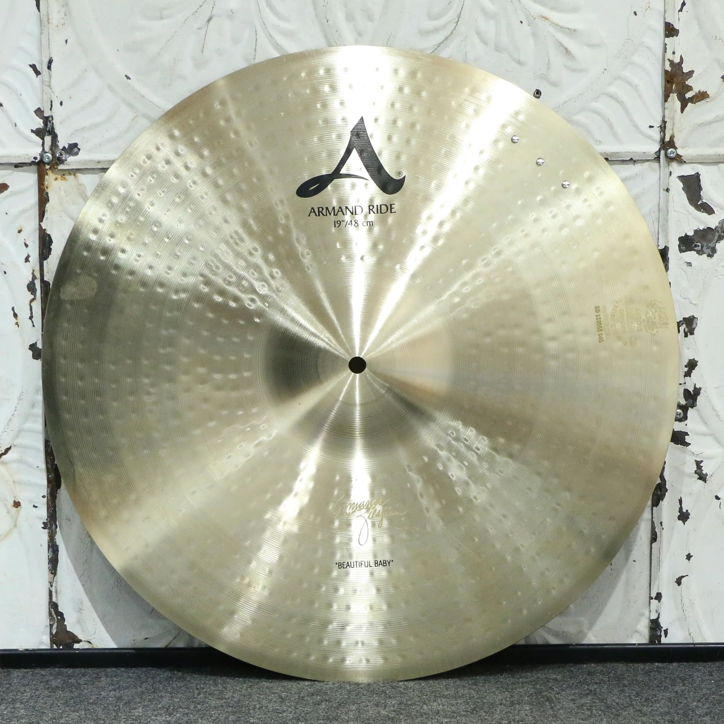 Zildjian A Armand Beautiful Baby Ride Cymbal 19in (1882g)