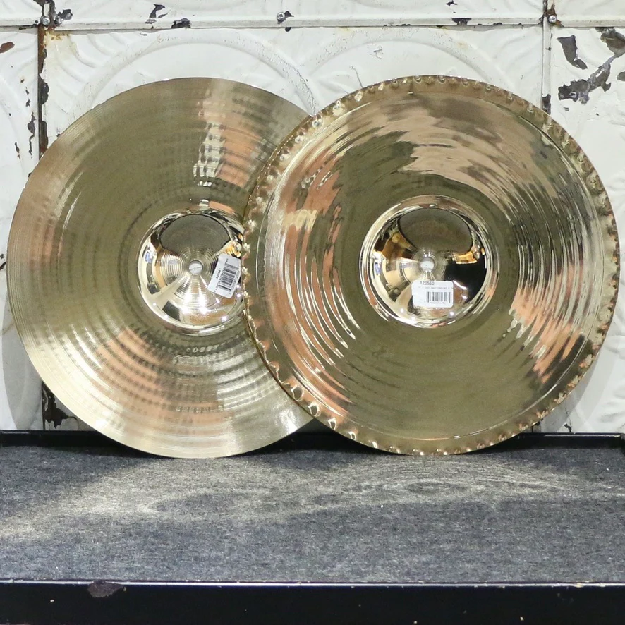 Zildjian A Custom Mastersound Hi-Hat Cymbals 14in (966/1304g) - Image 2