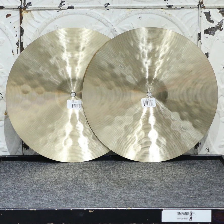 Zildjian K Fat Hi-hat Cymbals 14in (914/1264g) - Image 2