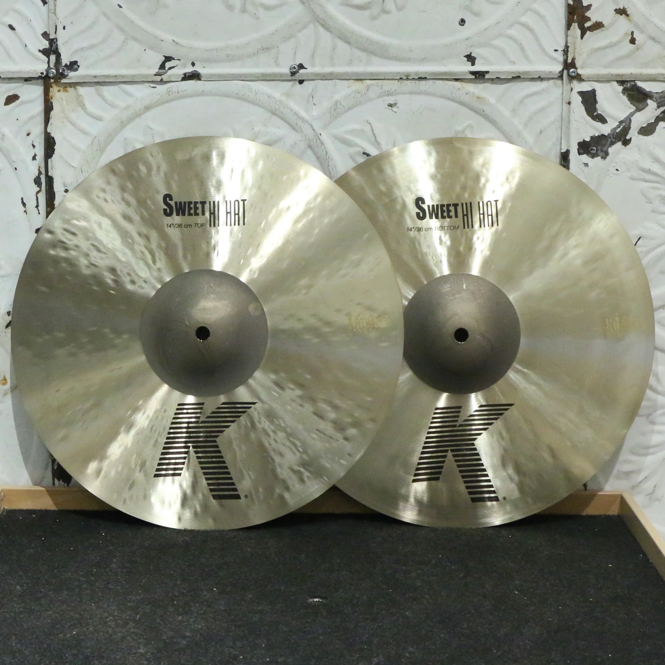 Zildjian K Sweet Hi-Hat Cymbals 14in (1002/1404g)