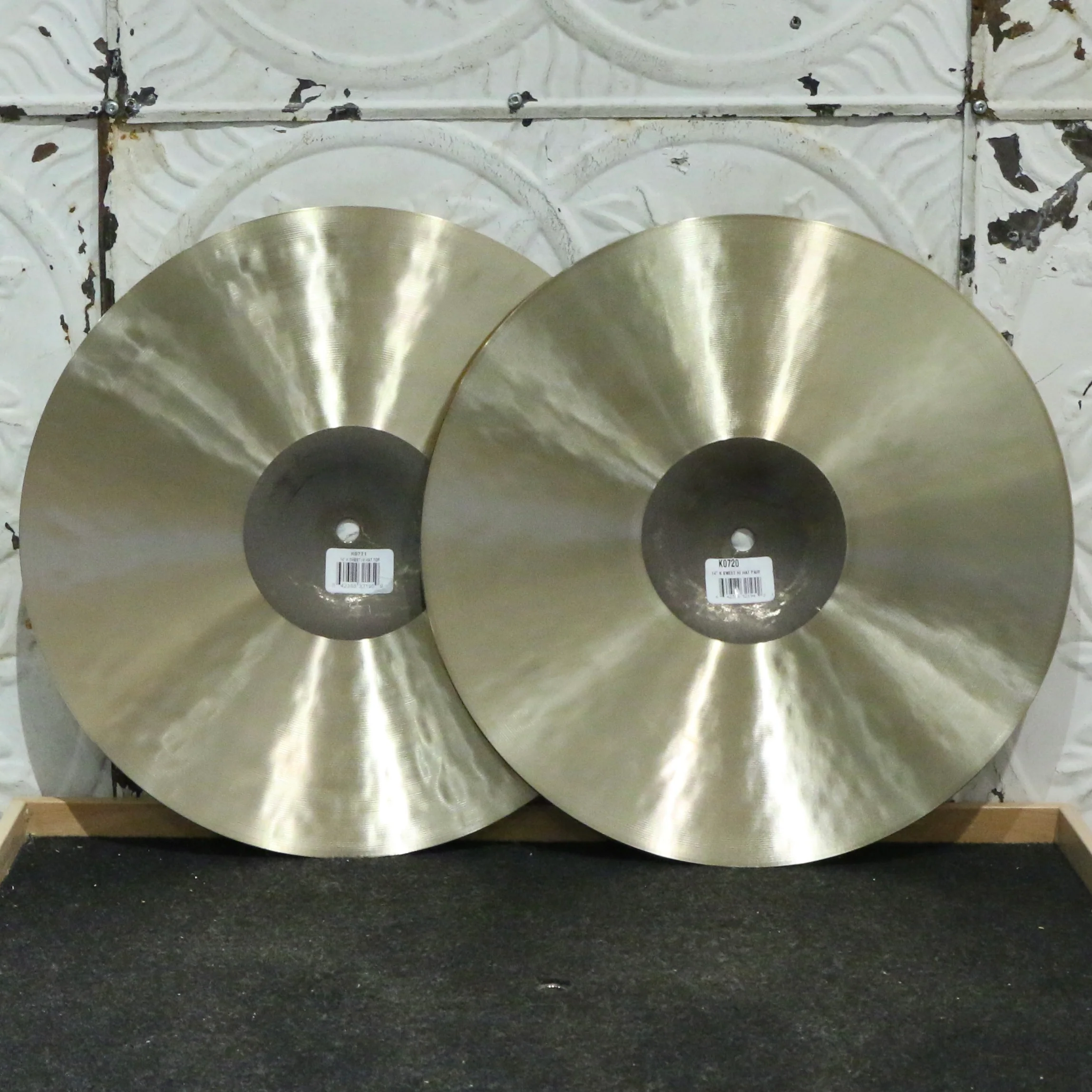 Zildjian K Sweet Hi-Hat Cymbals 14in (1002/1404g) - Image 2
